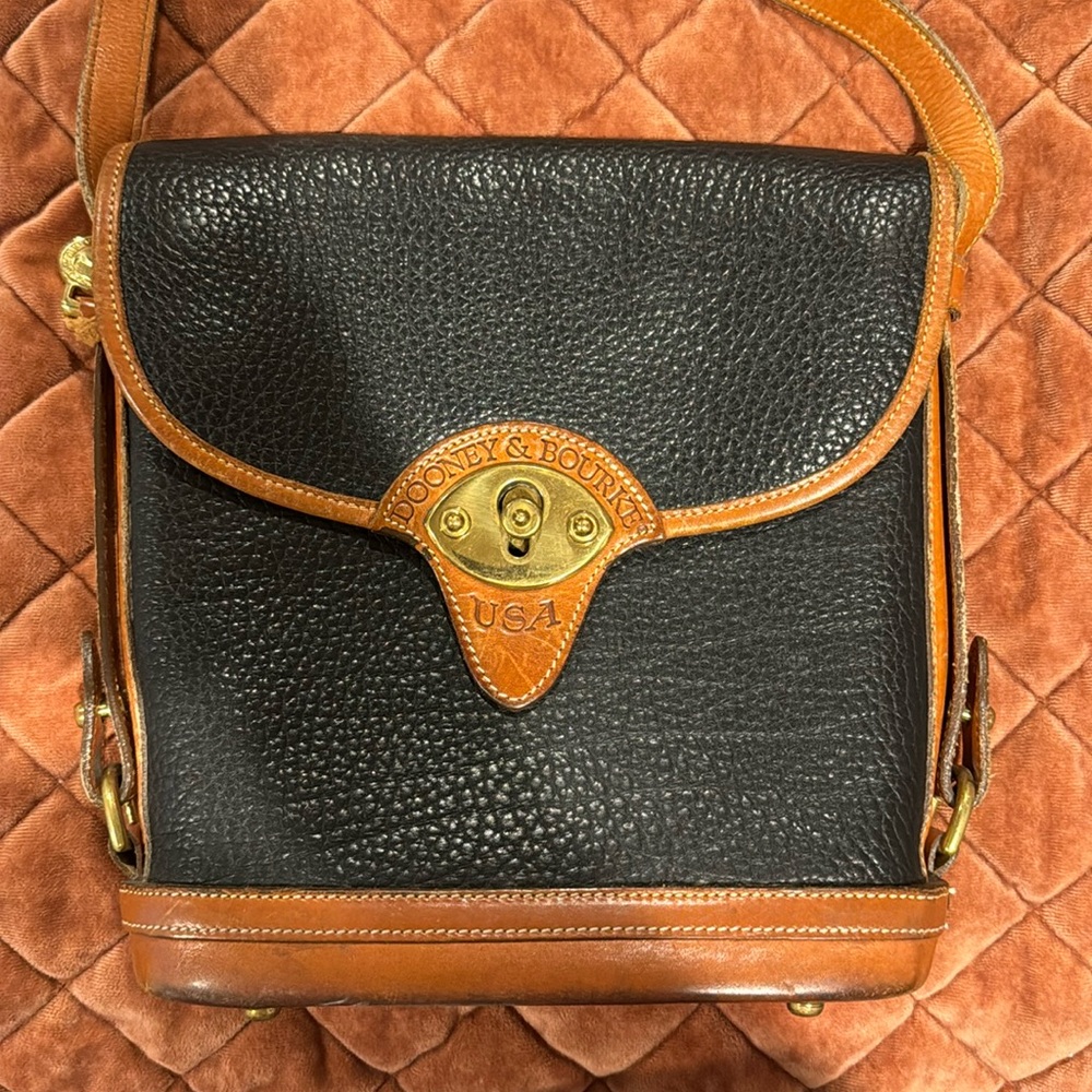 Vintage Dooney & Bourke Saddle Bag
